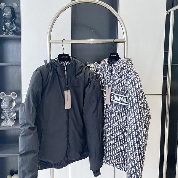 디올 cd 오블리크 리버시블 패딩