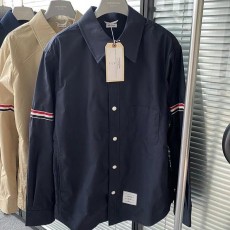 톰브라운 더블 슬리브 웨빙 셔츠