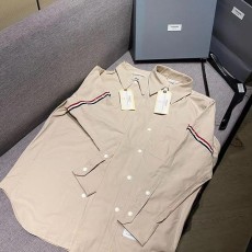 톰브라운 더블 슬리브 웨빙 셔츠