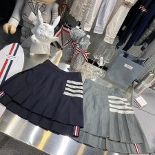 톰브라운 4선 울 스커트