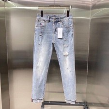 톰브라운 TB 워싱 데님 팬츠 청바지