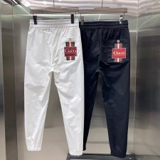 구찌 gg 트레이닝 조거 팬츠 (화이트, 블랙)