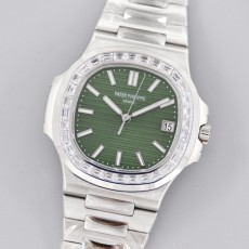 파텍필립 노틸러스 녹판 다이아 세팅 40mm 굿즈팩토리