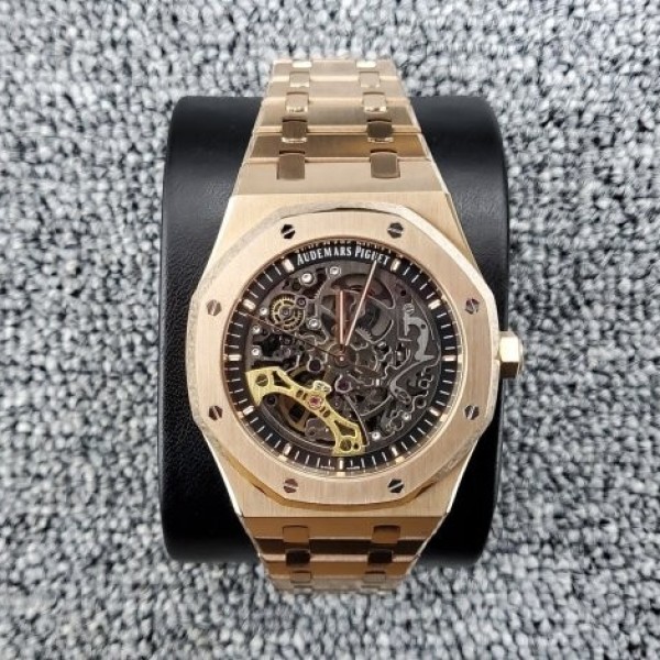 오데마피게 15407 OR 더블 밸런스휠 41MM 골드 41MM 굿즈팩토리